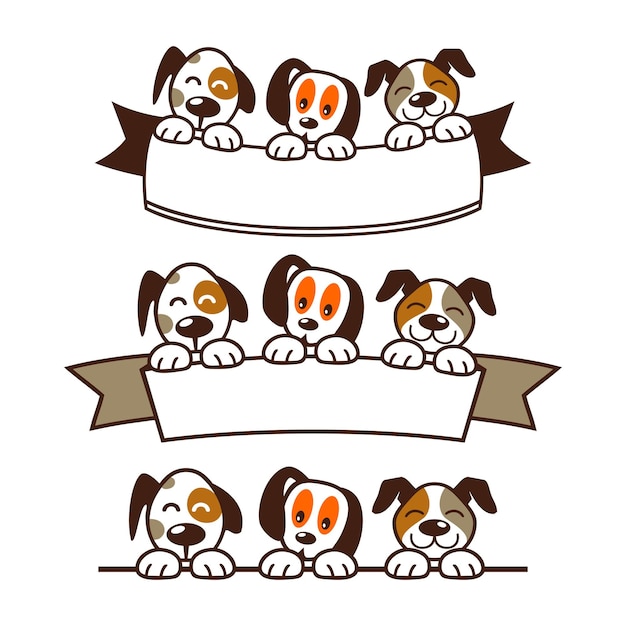 Logo Wektor Psa Dla Sklepu Zoologicznego, Weterynarii Lub Koncepcji Miłośnika Psów