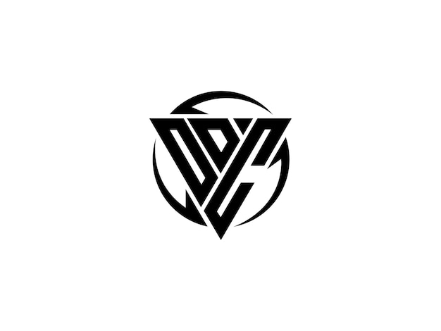 Plik wektorowy logo wektora ddc
