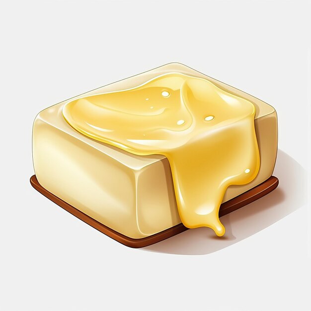 Plik wektorowy logo wektora naklejki masło wektor białe tło isol