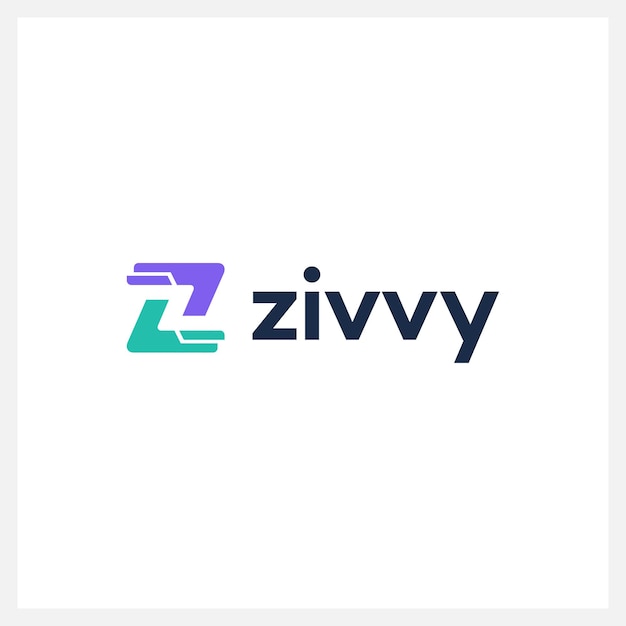 logo z literą z dwiema rękami