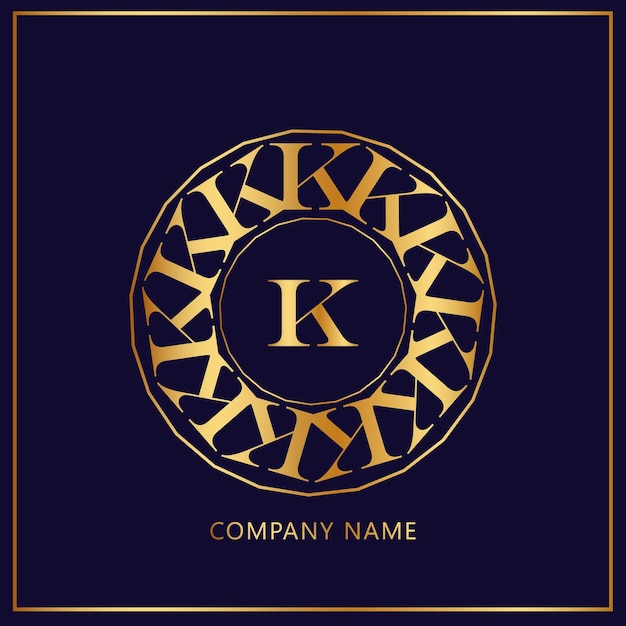 Logo Z Monogramem K