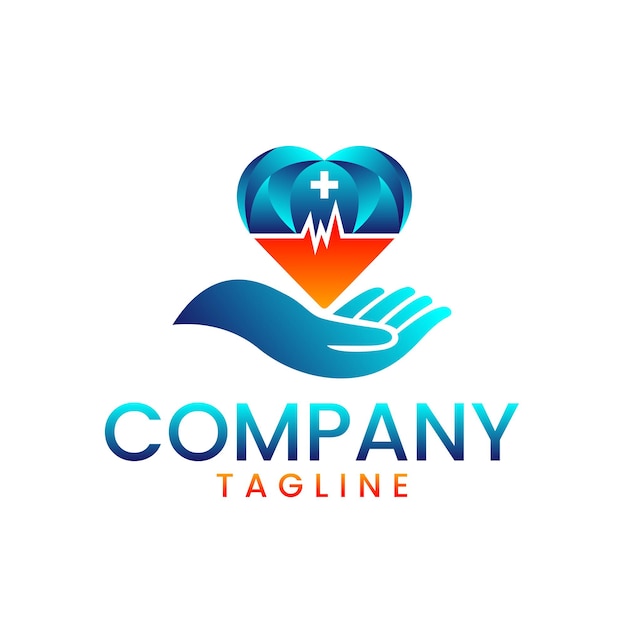 Logo Zdrowia W Kształcie Serca Do Wszystkich Celów