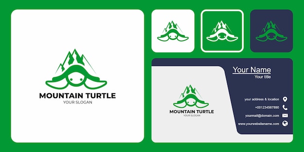 Logo żółwia Górskiego I Wizytówka