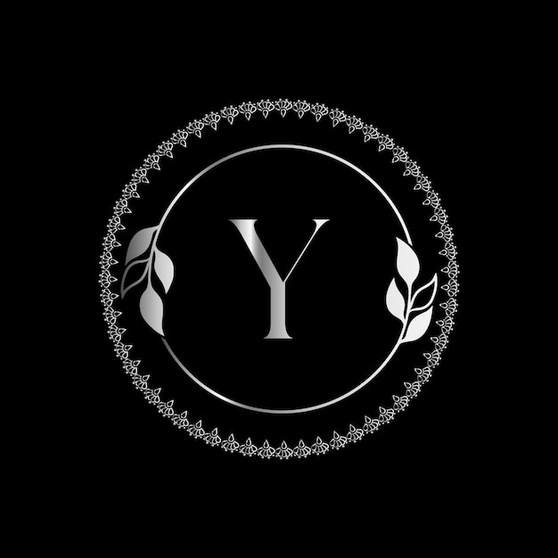 Logotyp Y Monogram Na Uroczystość, ślub Biżuteria, Kartka Z życzeniami, Szablon Wektor Zaproszenie