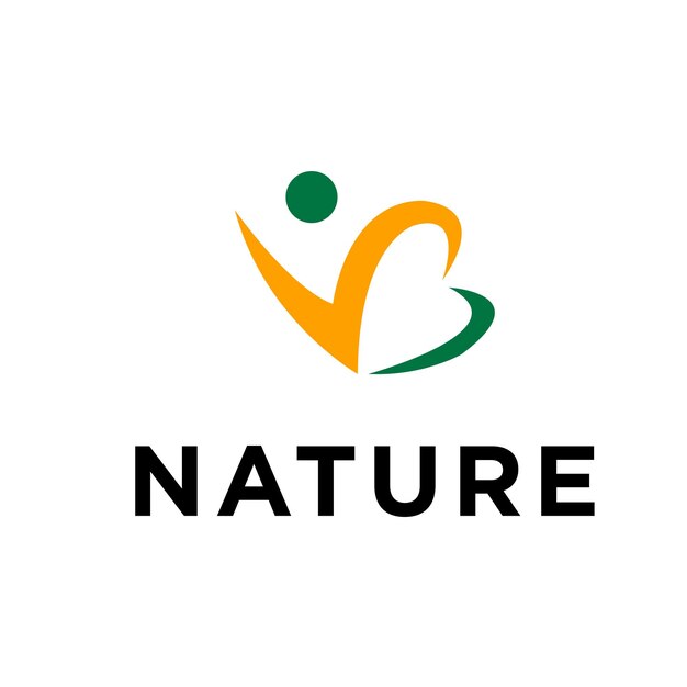 Logowie Zielona Liść Ekologii Natury Elementu Wektoru Ikona