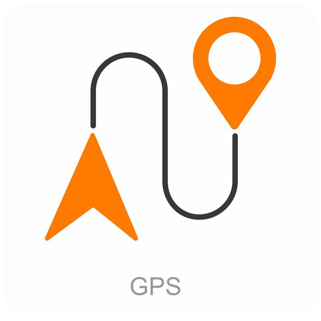 Plik wektorowy lokalizacja gps