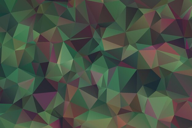 Low poly streszczenie geometryczne ciemne tło