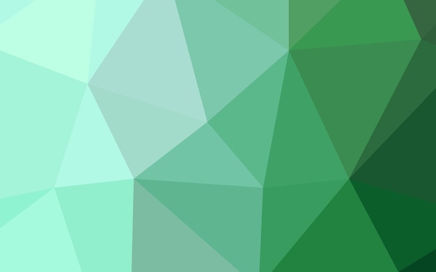 Low Poly zielone tło