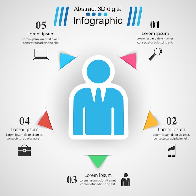 Ludzie Biznesu Infografiki