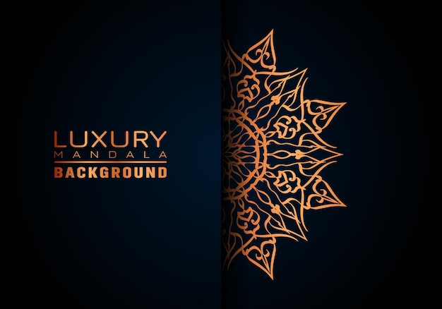 Plik wektorowy luksusowy ozdobnych mandali tło arabeska stylu