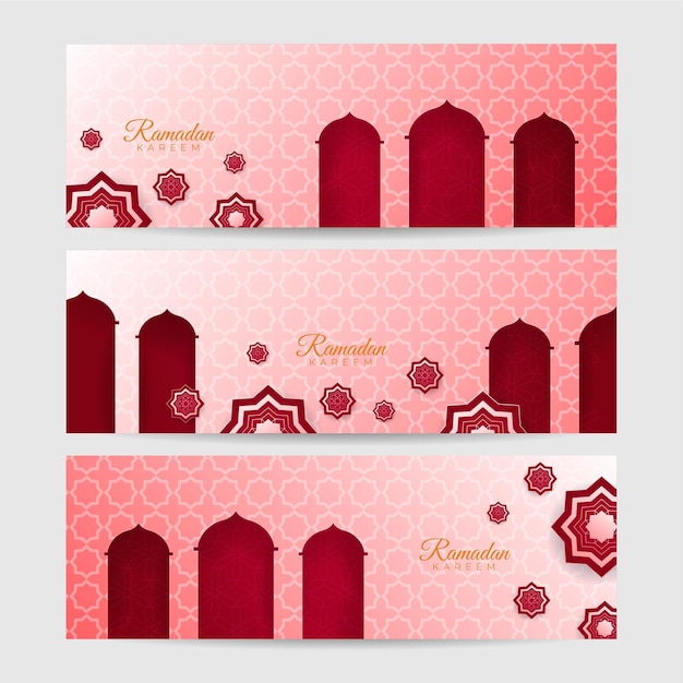 Luksusowy Ramadan Tło Z Czerwonym Arabeskim Wzorem Arabski Islamski Styl Wschodni Dekoracyjny Projekt Do Druku Plakat Okładka Broszura Ulotka Baner