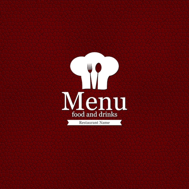 Luksusowy wektor szablon menu restauracji