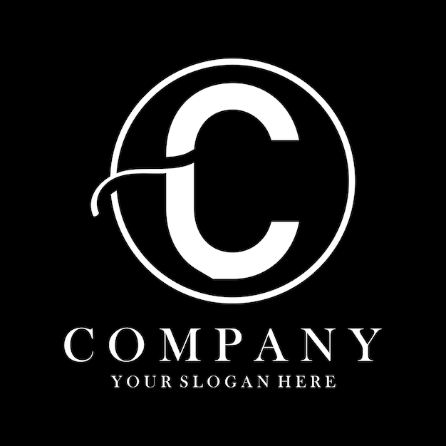 Luxury C Logo Design C Letter Design Wektor