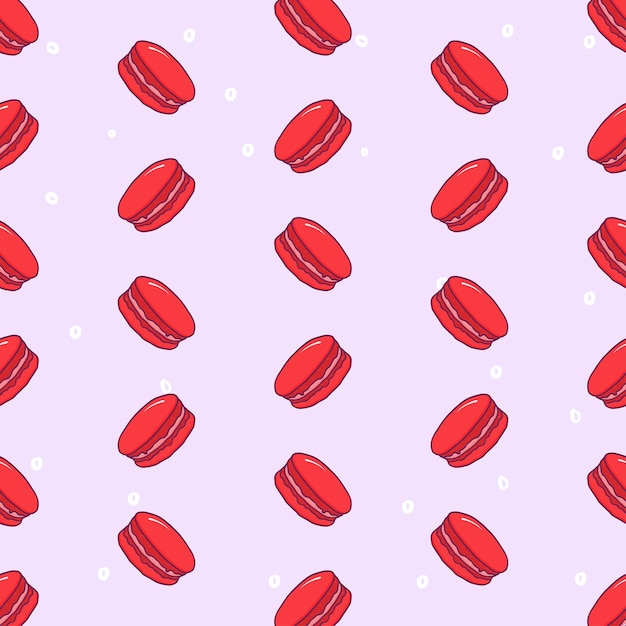 Macaron Wzór Ilustracji