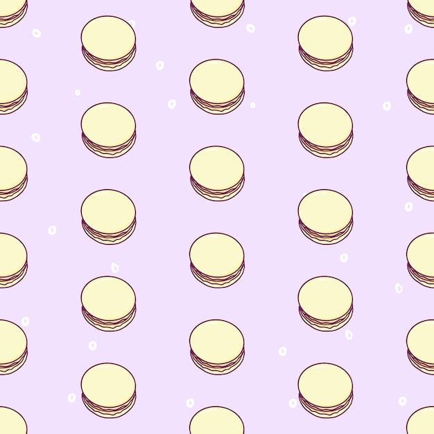 Macaron Wzór Ilustracji