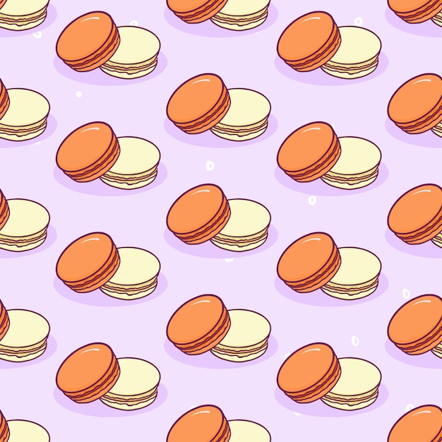 Macaron Wzór Ilustracji