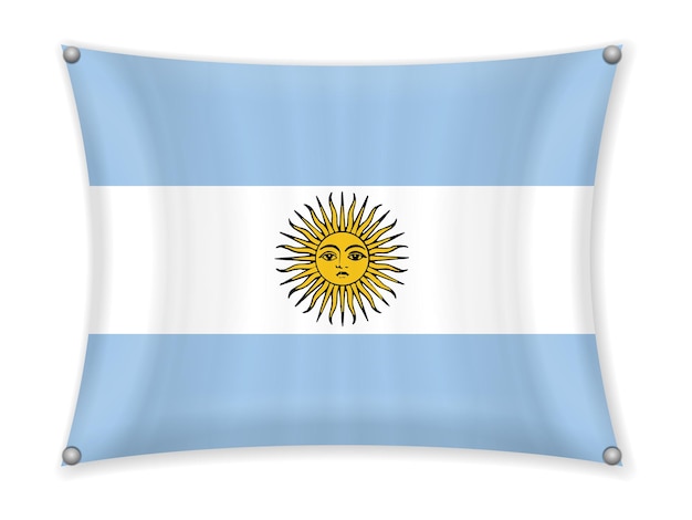 Macha Flagą Argentyny