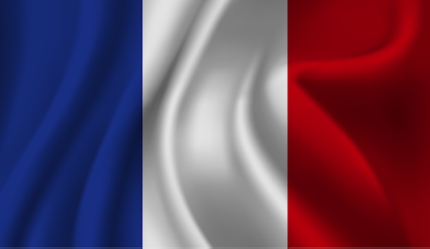 Macha flagą Francji. Macha streszczenie tło flaga Francji