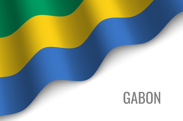 Macha Flagą Gabonu.