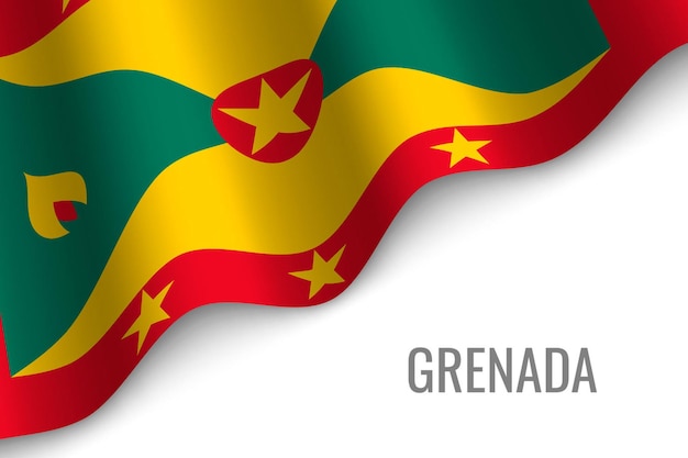 Macha Flagą Grenady.