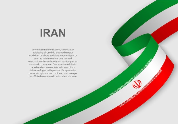 Macha Flagą Iranu.