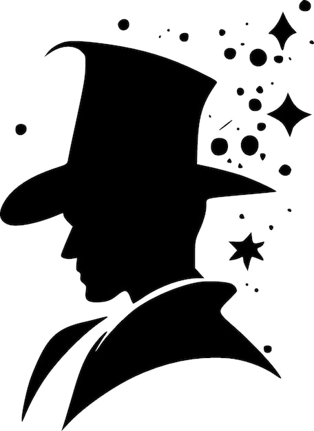 Plik wektorowy magiczne logo wektorowe wysokiej jakości ilustracja wektorowa idealna do grafiki na koszulkach
