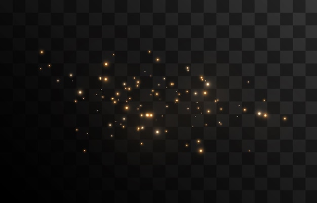 Magiczny blask wektor. Błyszczące światło, iskrzący się pył png. Błyszczący magiczny pył. Świąteczne światło.