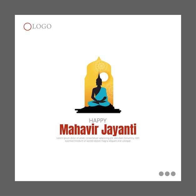 Mahavir Jayanti świętuje narodziny Pana Mahavira 24 kwietnia