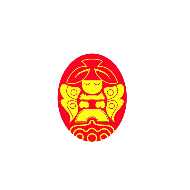 Mała Wróżka W Czerwonym Logo Elips
