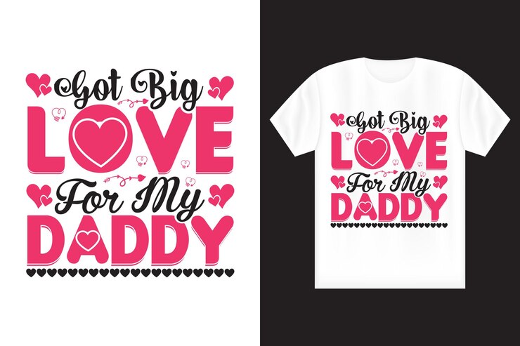 Mam wielką miłość do mojego tatusia T Shirt