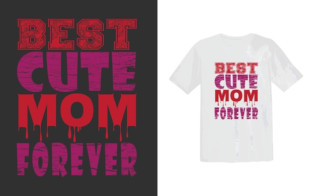 Plik wektorowy mama mama kochanka lub typografia t shirt design