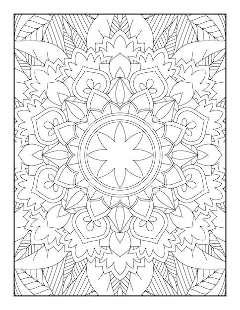 Plik wektorowy mandala coloring pages mandala coloring book mandala coloring book pages kolorowanka dla dzieci