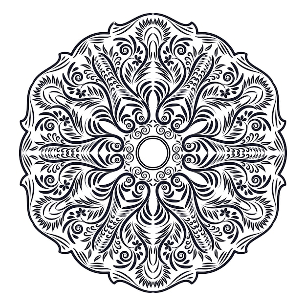 Mandala Dekoracji Kwiatowych