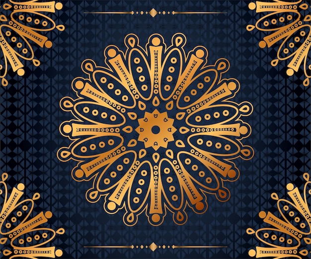 Mandala Design Pattern Luxury Ornamental