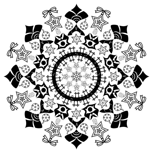 Plik wektorowy mandala design vector darmowe pobieranie