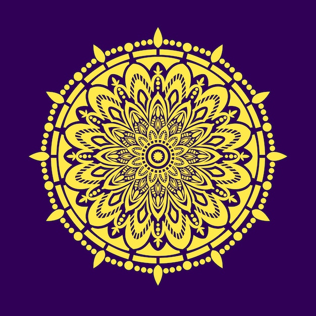 Plik wektorowy mandala design