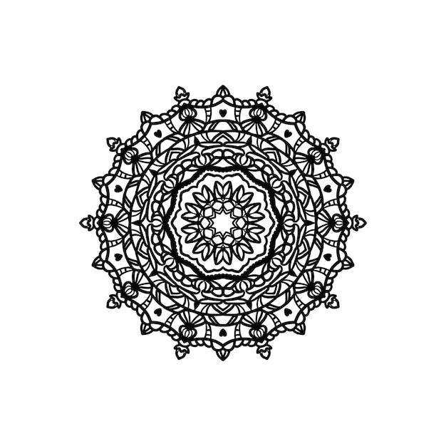 Plik wektorowy mandala design