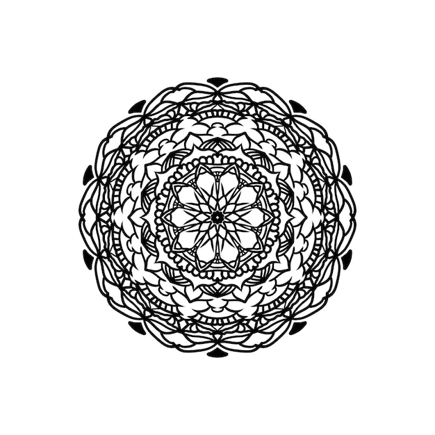 Plik wektorowy mandala design