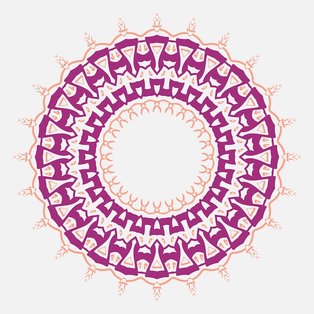 Mandala Etniczny Element Dekoracyjny Ręcznie Rysowane Tło Islam Arabsko-indyjskie Motywy Osmańskie