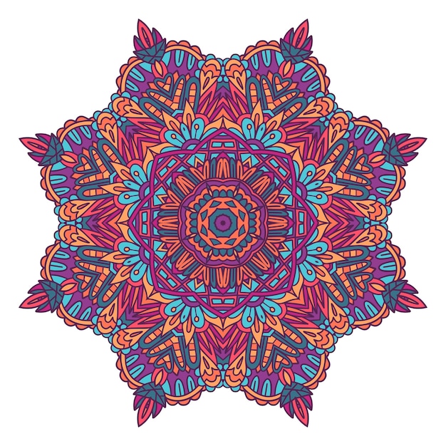 Mandala Etniczny Styl Indyjski