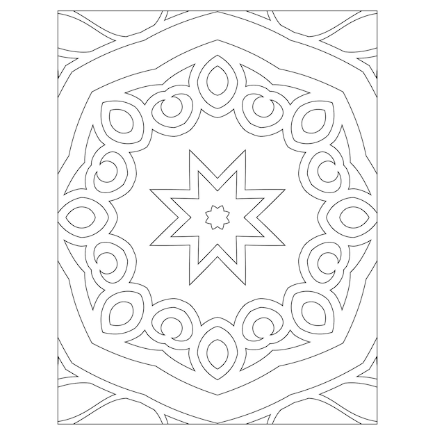 Mandala. Kolorowanka