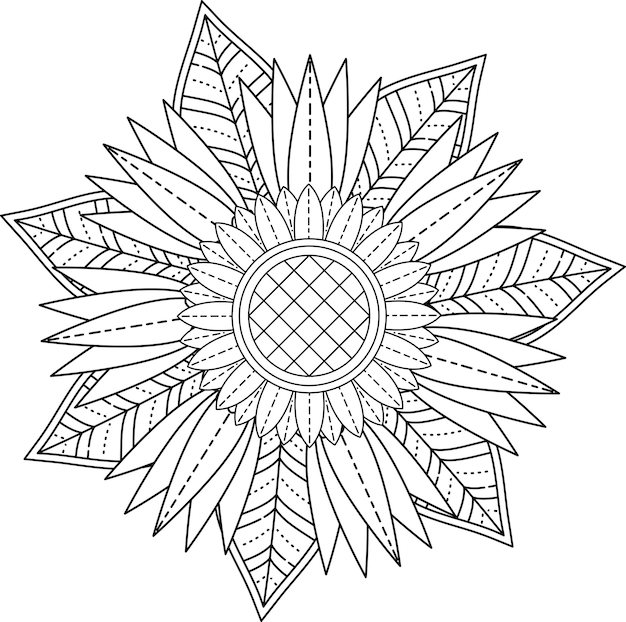 Mandala Kwiatowa