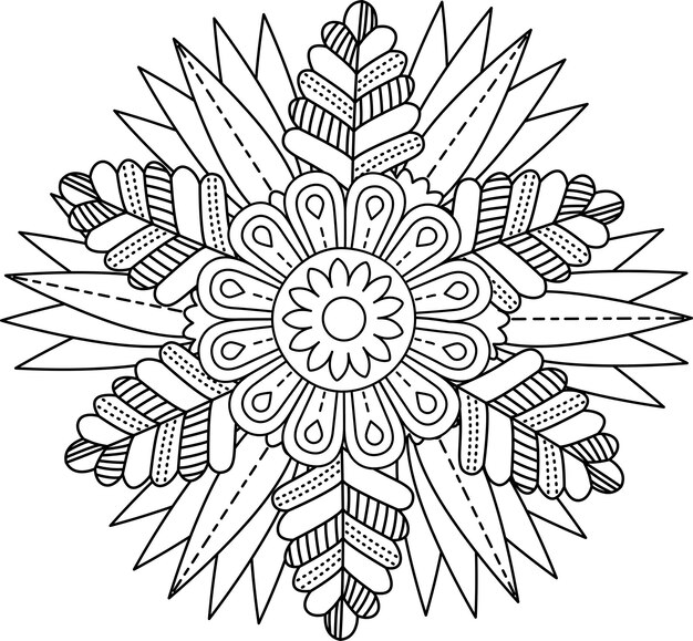 Mandala Kwiatowa