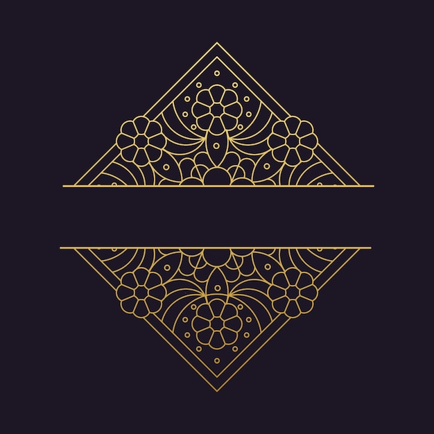 Mandala-wektor Logo / Ikona Ilustracja