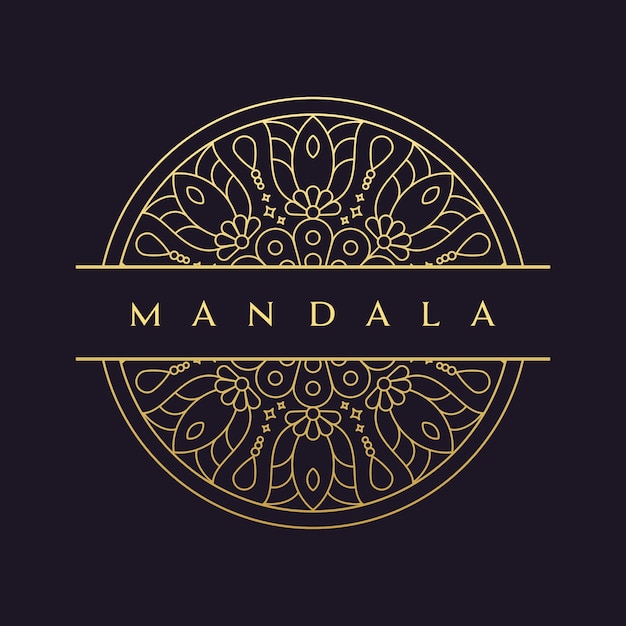 Mandala-wektor Logo / Ikona Ilustracja