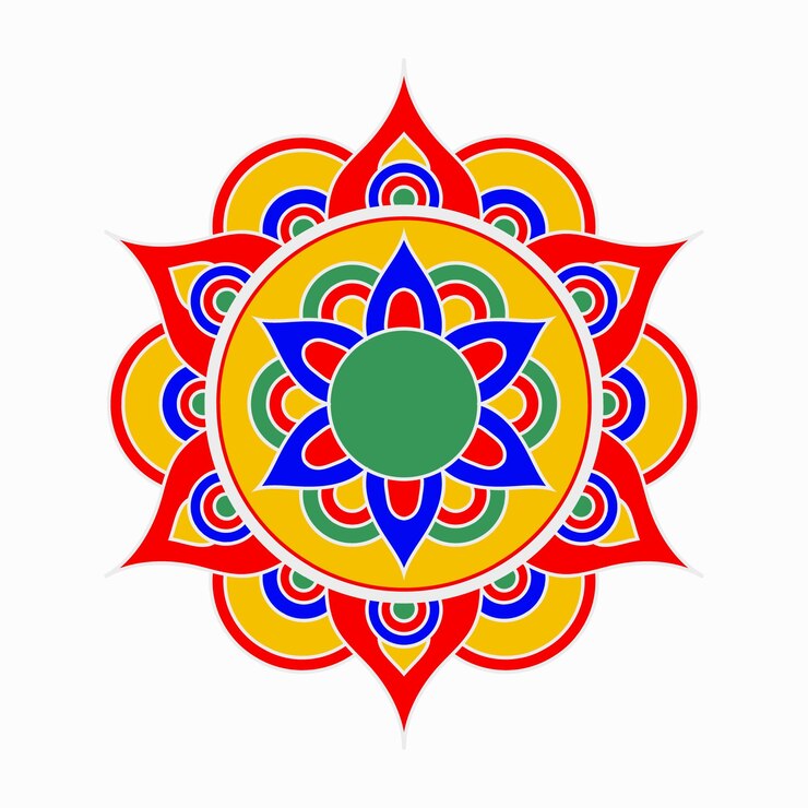 Wektor mandala wzór tła