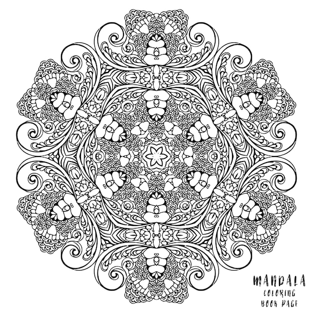 Plik wektorowy mandala