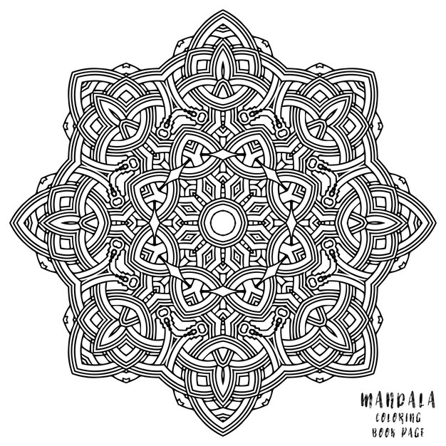 Plik wektorowy mandala