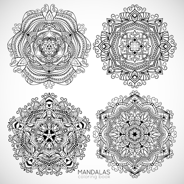 Mandalas / Książka Kolorowanka