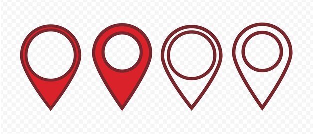 Map pin Location pin icon Map markers Gps pointer Szukanie trasy